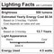 Luxrite HX10.5 LED Light Bulbs 4.5W 60W Equivalent 500LM 3000K Soft White Dimmable E12 Base, 12PK LR21671-12PK - alternate 8